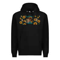 Black dead inside but caffeinated momlife Premium Hoodie - Jasminsmagicworld
