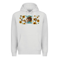 Dove Grey dead inside but caffeinated momlife Premium Hoodie - Jasminsmagicworld