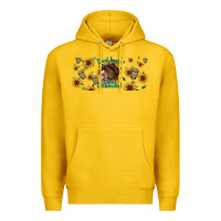 Lemon dead inside but caffeinated momlife Premium Hoodie - Jasminsmagicworld