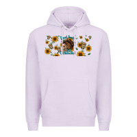 Lilac dead inside but caffeinated momlife Premium Hoodie - Jasminsmagicworld