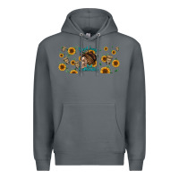Rock dead inside but caffeinated momlife Premium Hoodie - Jasminsmagicworld