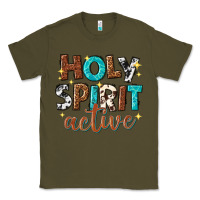 Army Green holy spirit active Classic Tee - texasbilliewilder
