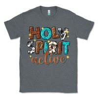 Charcoal Heather holy spirit active Classic Tee - texasbilliewilder