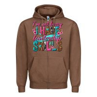 Chestnut im not bossy i have leadership skills Zipper Hoodie - texasbilliewilder