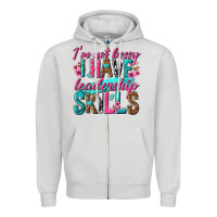 Dove Grey im not bossy i have leadership skills Zipper Hoodie - texasbilliewilder