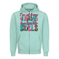 Seafoam im not bossy i have leadership skills Zipper Hoodie - texasbilliewilder