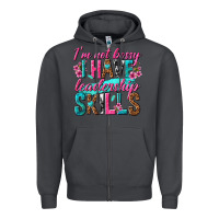 Smoke im not bossy i have leadership skills Zipper Hoodie - texasbilliewilder