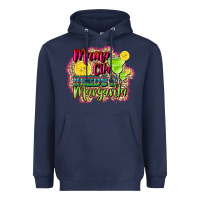 Navy mama cita needs a margarita Heavyweight Hoodie - CTS Tumbler Store