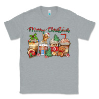 Heather Grey merry christmas gingerbread coffee cups Classic Tee - Zillion Design Studio