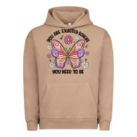 Pigment Burro you are exactly where you need to be Urban Hoodie - MaliasSmallBusiness