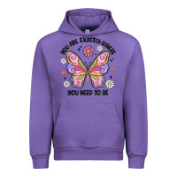 Tulip you are exactly where you need to be Urban Hoodie - MaliasSmallBusiness