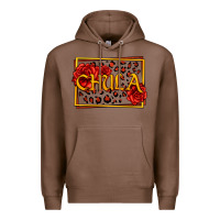 Chestnut Spanish chula with roses Premium Hoodie - Jasminsmagicworld