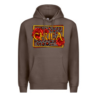 Coffee Spanish chula with roses Premium Hoodie - Jasminsmagicworld