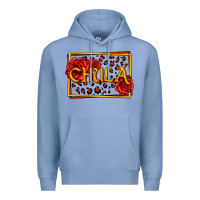 Colony Blue Spanish chula with roses Premium Hoodie - Jasminsmagicworld