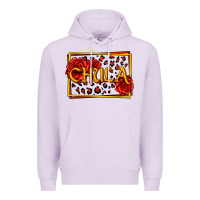 Lilac Spanish chula with roses Premium Hoodie - Jasminsmagicworld