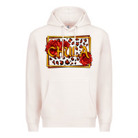 Pale Pink Spanish chula with roses Premium Hoodie - Jasminsmagicworld