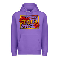 Purple Spanish chula with roses Premium Hoodie - Jasminsmagicworld
