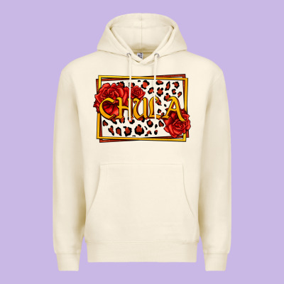 Spanish Chula With Roses Premium Hoodie Designed By Jasminsmagicworld