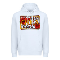 White Spanish chula with roses Premium Hoodie - Jasminsmagicworld