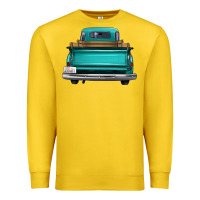 Lemon western truck back view Premium Sweatshirt - FaDigitalArtStudio