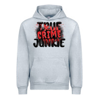 Heather Grey true crime junkie Urban Hoodie - MaliasSmallBusiness
