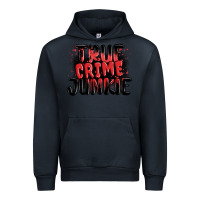 Navy true crime junkie Urban Hoodie - MaliasSmallBusiness