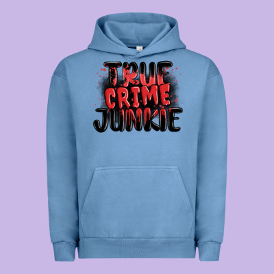 True Crime Junkie Urban Hoodie Designed By Maliassmallbusiness