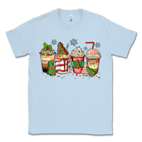 Dusty Blue christmas tree cake  coffee cups Classic Tee - Zillion Design Studio