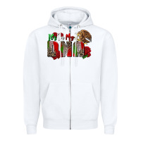 White it's in my own dna Zipper Hoodie - Zillion Design Studio