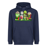 Navy tennis coffee cups Heavyweight Hoodie - Zillion Design Studio
