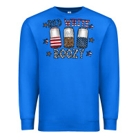 True Royal red white boozy Premium Sweatshirt - CowhideDigitalArt