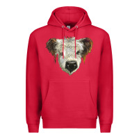 Cardinal white calf scottish Premium Hoodie - BarkalooDesign