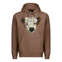 Chestnut white calf scottish Premium Hoodie - BarkalooDesign