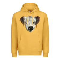 Mustard white calf scottish Premium Hoodie - BarkalooDesign