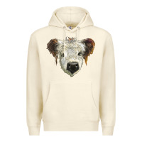 Sandshell white calf scottish Premium Hoodie - BarkalooDesign
