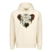 Tofu white calf scottish Premium Hoodie - BarkalooDesign