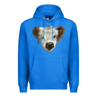 True Royal white calf scottish Premium Hoodie - BarkalooDesign
