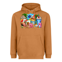 Meerkat travel coffee cups Heavyweight Hoodie - Zillion Design Studio