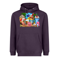 Plum travel coffee cups Heavyweight Hoodie - Zillion Design Studio