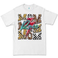White Mom Race Premium Tee - RacoonDesign