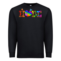 Black lgbtq heart and hope Premium Sweatshirt - HRA Design Shop