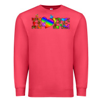 Cardinal lgbtq heart and hope Premium Sweatshirt - HRA Design Shop