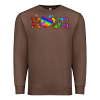 Chestnut lgbtq heart and hope Premium Sweatshirt - HRA Design Shop
