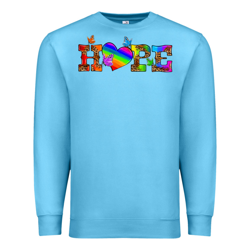Lgbtq Heart And Hope Premium Sweatshirt by HRA Design Shop | Teevron