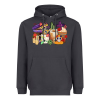 Smoke mexican dia de los muertos coffee cups Heavyweight Hoodie - CTS Tumbler Store