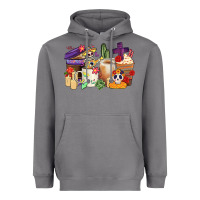 Storm mexican dia de los muertos coffee cups Heavyweight Hoodie - CTS Tumbler Store