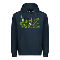 Navy one lucky nurse Premium Hoodie - BarkalooDesign