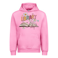 Fuchsia Pink library kid Urban Hoodie - MaliasSmallBusiness