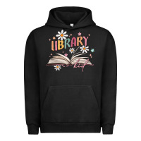 Pigment Black library kid Urban Hoodie - MaliasSmallBusiness
