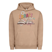 Pigment Burro library kid Urban Hoodie - MaliasSmallBusiness